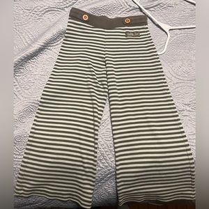 Matilda Jane Girls 8 brown striped knit flares